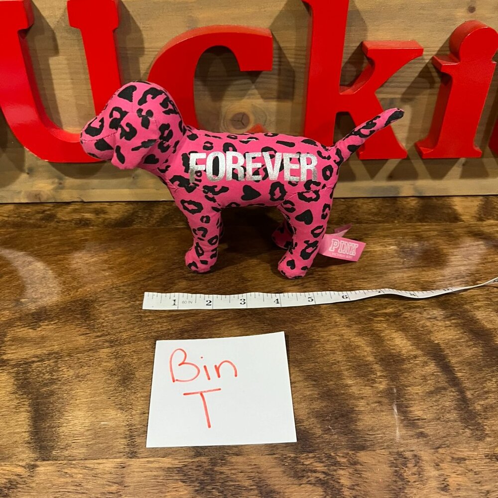 Pink Victoria’s Secret Plush Dog - Picture 3 of 8